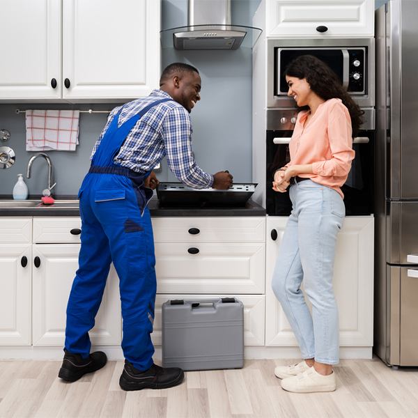 can you provide an estimate for cooktop repair before beginning any work in Fredonia IA